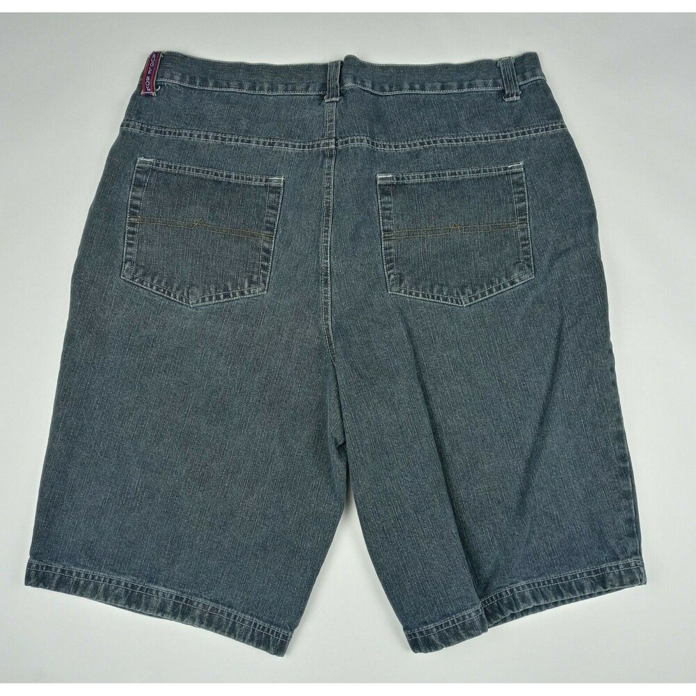 BUGLE BOY Vintage Denim Jean Shorts Jorts Men's Size 38 Casual - Picture 3 of 8